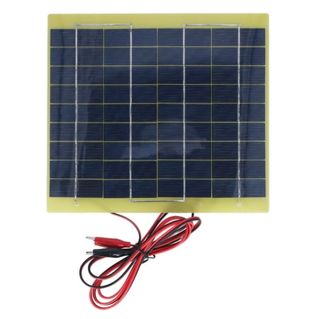 

Solar Panel Low Light Efficiency Solar Panel Charger 19.7x21.8cm/7.8x8.6in For Scientific Research Projects For Low Power Electrical Appliances