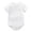 White, variant on TOWED22 Infant Romper Solid Color One Piece Onesie Short Sleeve Summer Clothes for 0~12M Baby White,18-24 M