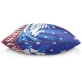 thumbnail image 2 of Christopher Columbus Day Velvet Plush Throw Pillow Cushion Case Cover - 16" x 16" - Invisible Zipper Home Decor Floral for Couch Sofa No Insert, 2 of 5