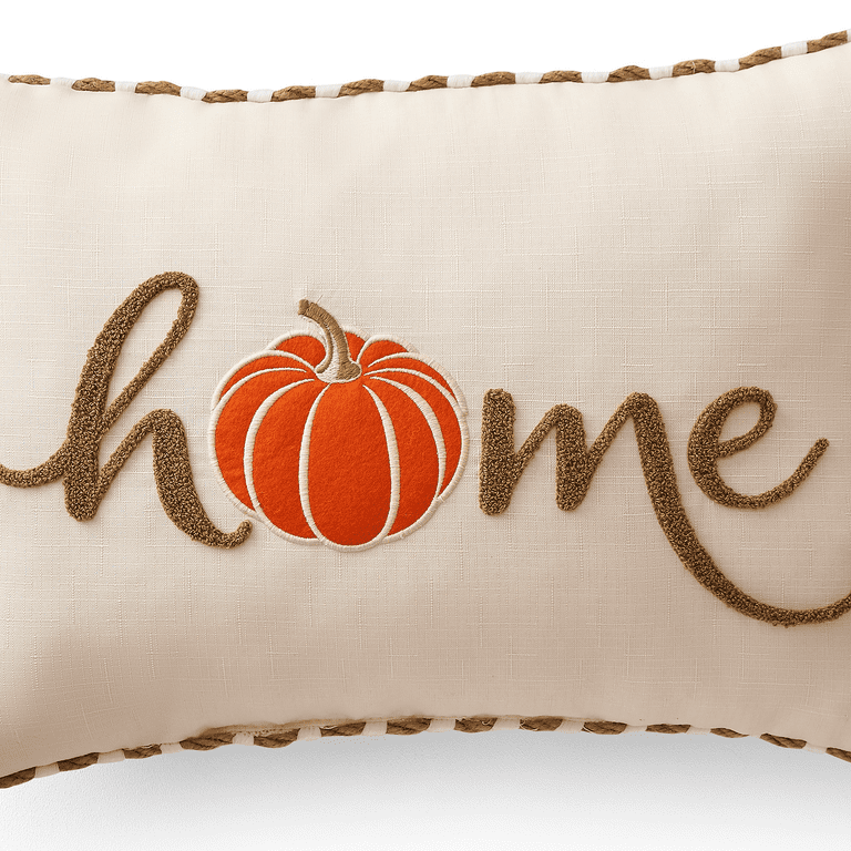 Better Homes & Gardens Harvest Pumpkin Truck Outdoor Pillow, 14 x