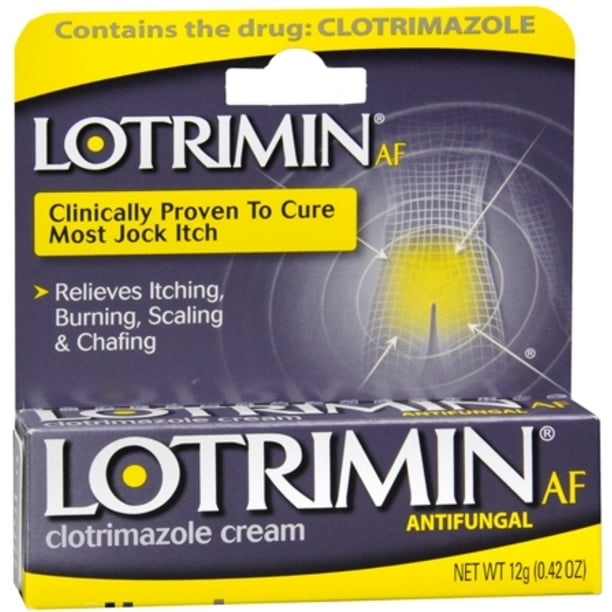 Lotrimin AF Jock Itch Cream 0.42 oz (Pack of 2)