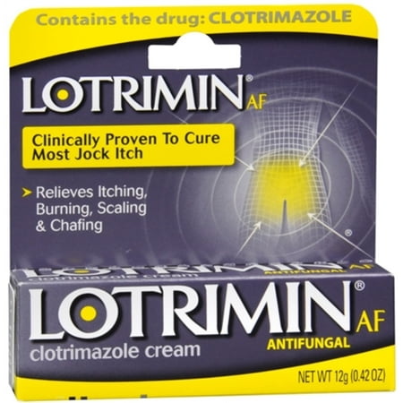 Lotrimin AF Jock Itch Cream 0.42 oz (Best Treatment For Jock Rash)