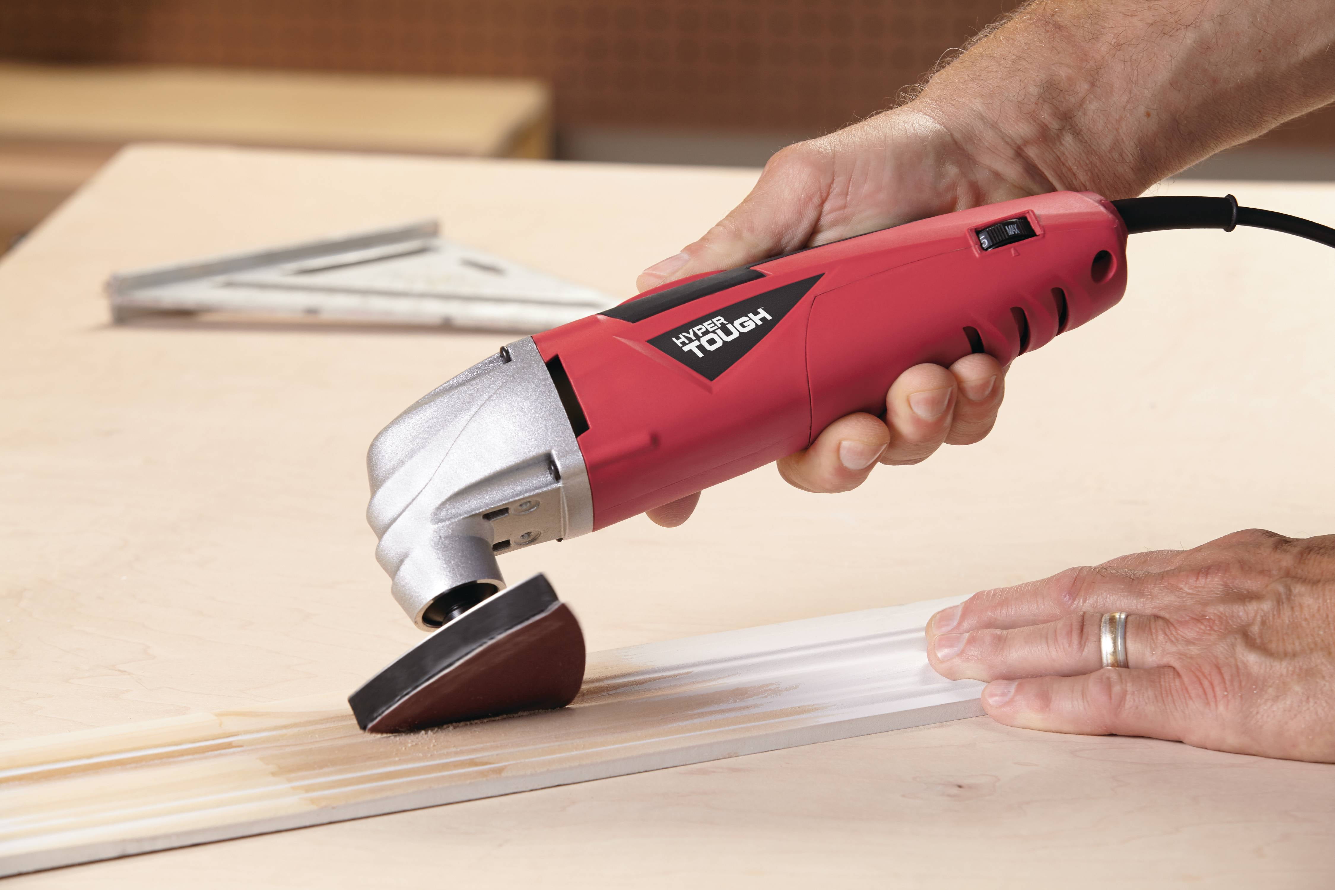 HYPER TOUGH 2.1 AMP OSCILLATING MULTI FUNCTION TOOL Tools Garage eBay