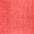 thumbnail image 1 of Ahgly Company Indoor Square Oriental Red Industrial Area Rugs, 7' Square, 1 of 4