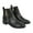 Black, variant on Womens Lorna Buckle Detail Ankle Boots