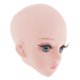 thumbnail image 4 of Cabeza de muñeca femenina, pestañas reales 4D para muñeca BJD OB 1/3, accesorios s, ojos azules Zulema Cabeza de muñeca de 60 cm, 4 of 8