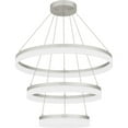 thumbnail image 4 of Quoizel Cohen Integrated LED Brushed Nickel Pendant Light, 4 of 6