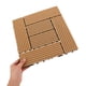 thumbnail image 4 of FELTECHELECTR Baldosas para terraza: Suelo antideslizante para exterior de 30,5 x 30,5 x 2 cm, para cualquier clima. Baldosas de plástico entrelazadas para balcones, terrazas y jardines., 4 of 5
