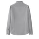 thumbnail image 3 of pstuiky camisetas de manga larga para hombre, Camisa tipo cárdigan de manga larga con solapa y botones con estampado a cuadros informal para hombre. top de hombre l, 3 of 6