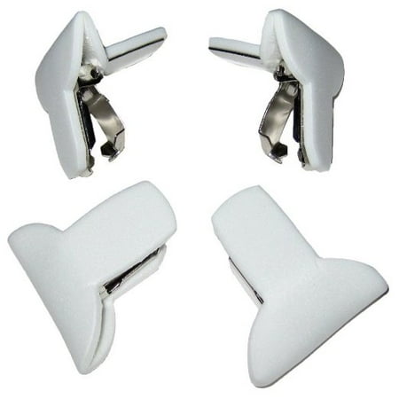 Set Of 4 Padded Comforter Clips Prevents Comforters From Shifting