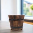 thumbnail image 2 of IFANLANDOR Petit Pot en Bois Style Rétro 1Ensemble, 2 of 5