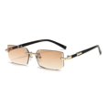 thumbnail image 5 of Fashion Frameless Sunglasses Personalized Cut-edge Glasses For Adults, 5 of 5