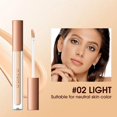 thumbnail image 4 of O. TWO. O Full Coverage Concealer Lasting Natural 4 Colors E6W6, 4 of 4