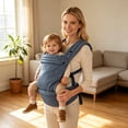 thumbnail image 5 of Newborn Baby Carrier for Toddlers 0-3 Years Old - Ergonomic 2-Position Baby Carrier with Head and Neck Support, Hip-Healthy Positioning, 5 of 5