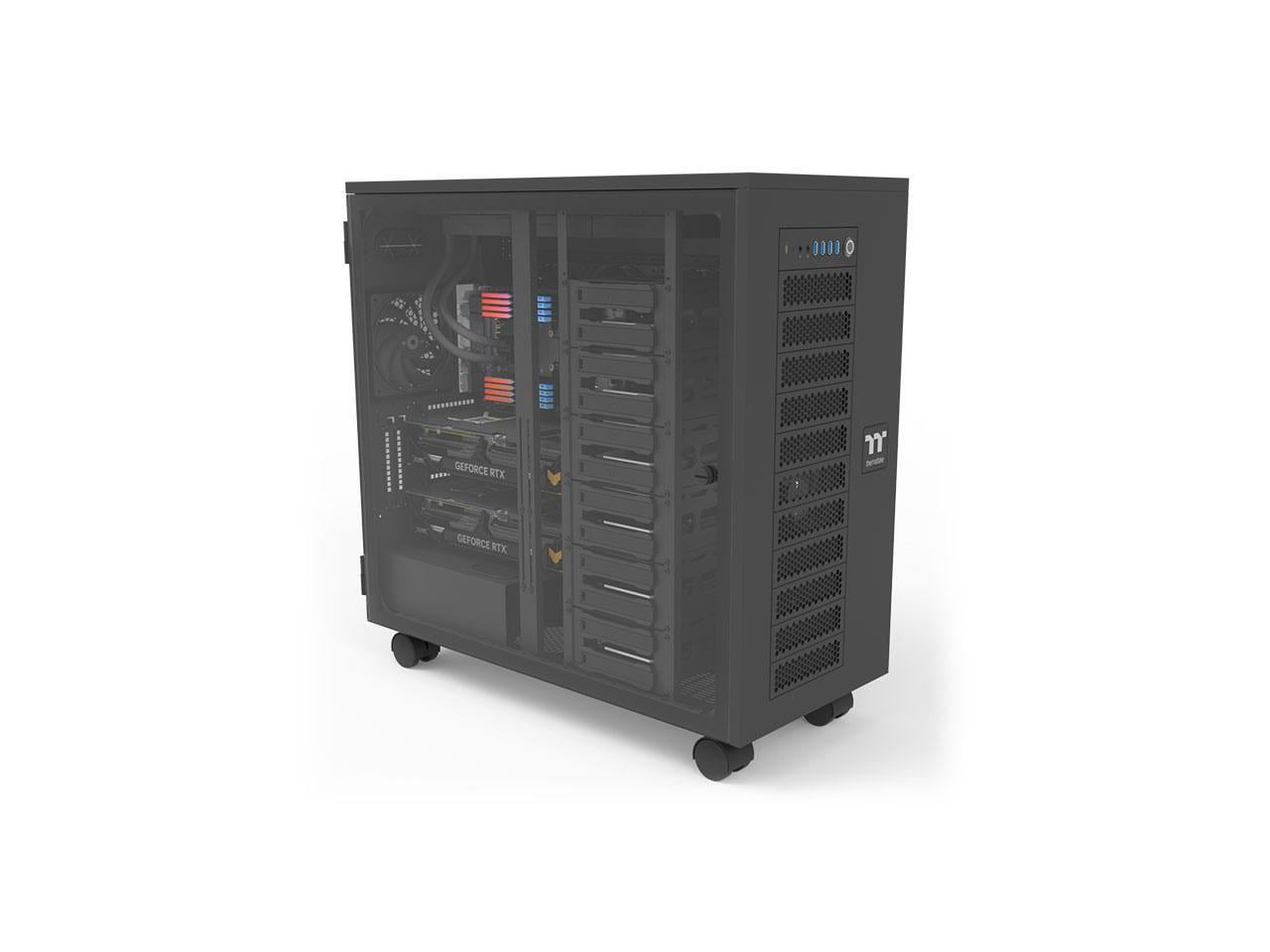 Thermaltake CA11B00F1WN00 AX700 TG Super Tower Case Black