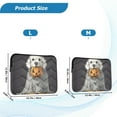 thumbnail image 4 of FORMRS 13-13.3 inch Laptop Sleeve Case Soft Carrying Quilted Computer Bag Cover, White Halloween Dog, 4 of 7