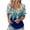 #333-Multicolor, variant on AUNVITO Women's Fashion Solid Color V-Neck Short Sleeve Shirt Casual Fit Casual Comfortable Top