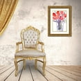 thumbnail image 3 of Dixon, Samuel 23x32 Gold Ornate Wood Framed with Double Matting Museum Art Print Titled - My Red Tulips I, 3 of 4