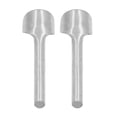 thumbnail image 4 of Half Round Leather Cutter, Heavy Duty 100mm Length 2Pcs Strap Punch  For DIY, 4 of 8