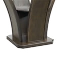 thumbnail image 6 of Pemberly Row Traditional Round Standard Height Dining Table in Walnut, 6 of 9