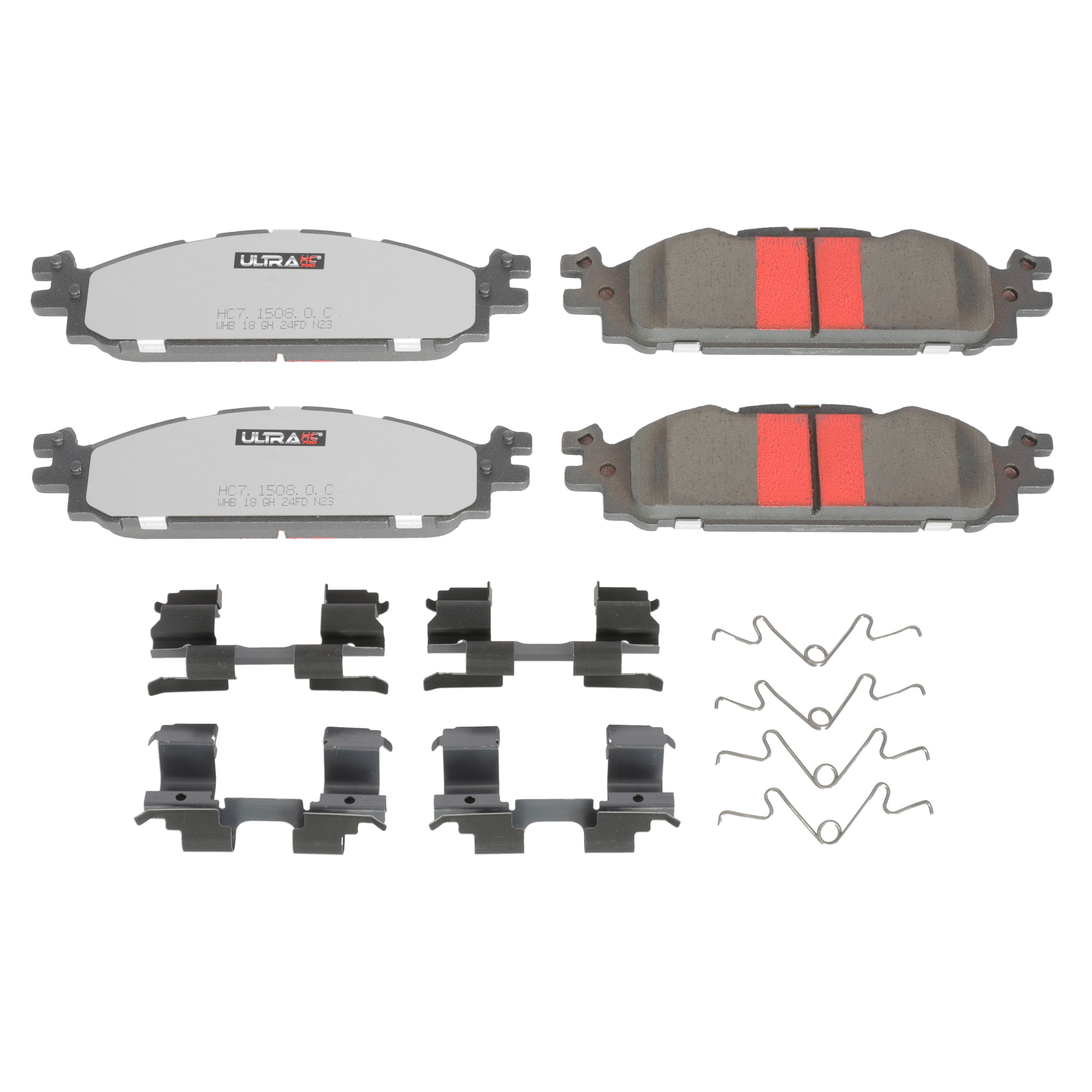 UltraHC 700 Brake Pad Set, Front HC7.1508.0.C, Ford Explorer 2019-2011