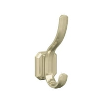 Amerock Granlyn Transitional Double Prong Golden Champagne Wall Hook