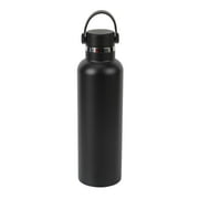 Ozark Trail 24 oz Stainless Steel Insulated Loop Carry Water Bottle, Black