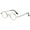 1x Silver, variant on KOOSUFA Small Round Metal Reading Glasses 2.00 Blue Light Blocking Women Men Retro Eyeglasses Readers Eyewear Silver