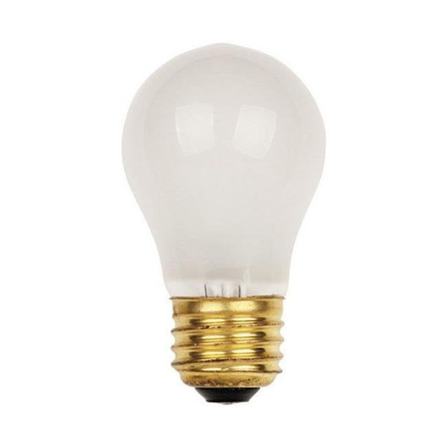 Sunlite Incandescent 60 Watt A15 Appliance 530 Lumens Frost Light Bulb 