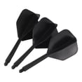 thumbnail image 4 of Unique Bargains Vols à Fléchettes Intégrés, Ensemble de 9 Fléchettes Durables, Noir Transparent, 4 of 5