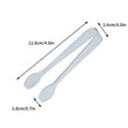 thumbnail image 3 of Guozer Mini Tongs for Serving Food 1PCS Stainless Steel Ice Tong Sugar Clips for Home, Bar, Cafe, Hotel, Restaurant, Party, 3 of 8
