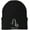 Capricorn, variant on Zodiac Signs Embroidered Beanie | 100% Acrylic Warm Skull Caps with 12 Astrology Designs | Horoscope Symbol Headwear for Men & Women, Black