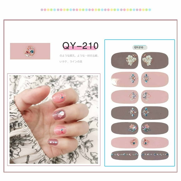 Etiqueta engomada del clavo de la mariposa Etiqueta engomada completa del clavo de la película del esmalte de uñas del gradiente 3D Wmkox8yii hjk620