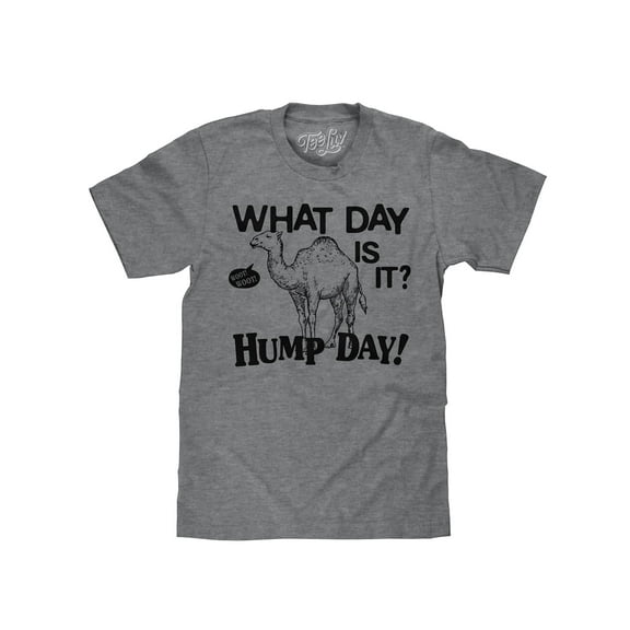 Tee Luv Hump Day Camel Graphic T-Shirt (Men's) (M)
