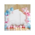 thumbnail image 4 of EastVita 1PC Half Moon Arch Cover Wedding Arch Stand Cover Double Sided Backdrop Covers for Birthday Party Baby Shower Graduation Decorations, 4 of 8
