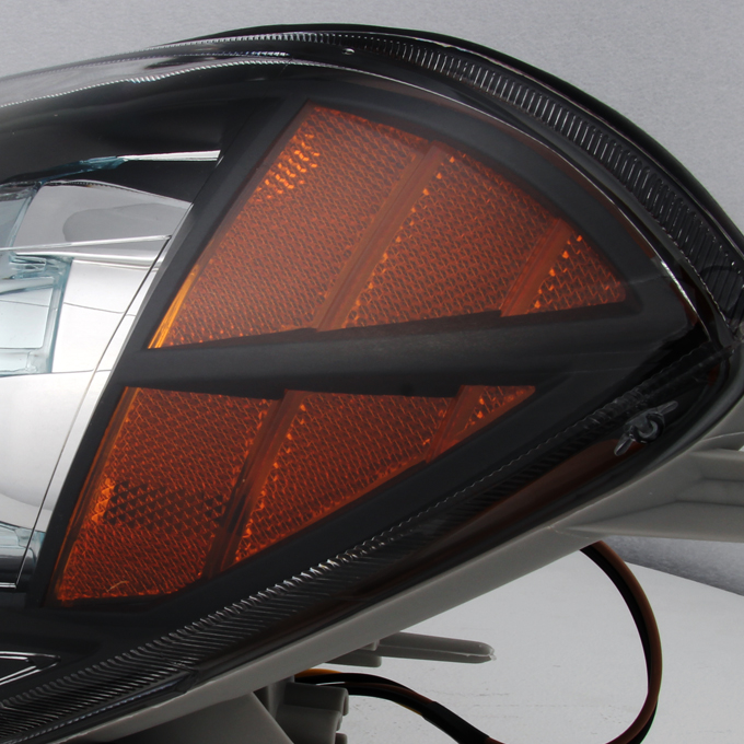 AKKON - For Chevy Malibu OE Replacement Black Bezel Headlights Driver/Passenger Head Lamps Pair New
