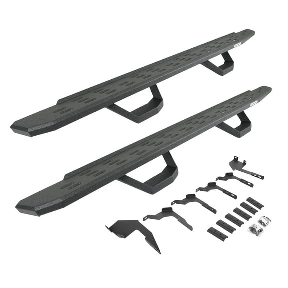 Go Rhino 6963688020T RB30 Running Boards with Mounting Brackets, 2 Pairs Drop Steps Kit For Ford 19-24 Ranger (Crew Cab Pickup)