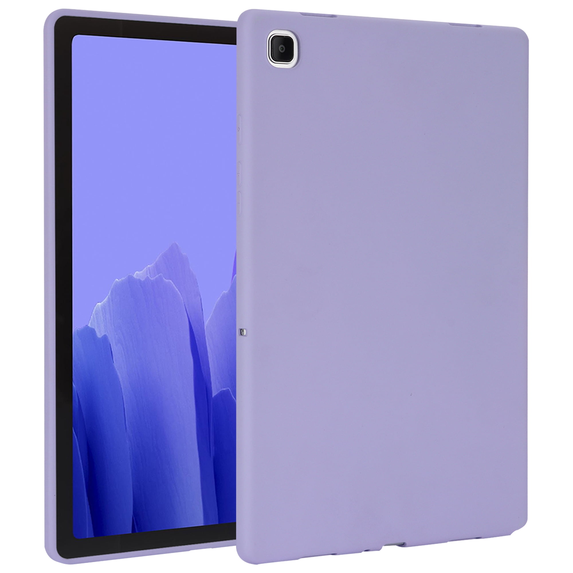 Dteck for Samsung Galaxy Tab A9 Plus 11 Inch 2023 Model SM-X210/SM-X216/SM-X218 Case, Slim Lightweight Soft TPU Back Shockproof Cover Flexible Silicone Bumper Drop Proof Shell,Purple