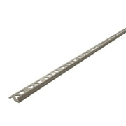 M-D Building Products 31356 1/2 in. x 96 in. Pewter Aluminum Tile Edge