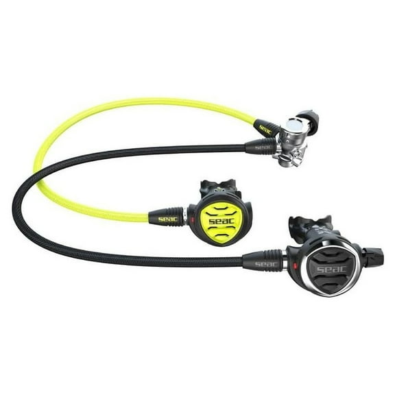 SEAC IT500 Ice Black Metal Scuba Diving Regulator (0350112002004A)