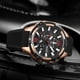 thumbnail image 4 of Reloj de cuarzo MEGIR para hombre, exquisito reloj de pulsera para hombre, calendario y hora, 4 of 8