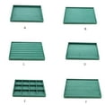 thumbnail image 2 of stanreset Velour Jewelry Tray Bracelet Earring Rectangle Shape Soft Organizer Pin Bangle Brooches Holder for Table Dresser Type 2, 2 of 8