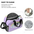 thumbnail image 5 of Kuromi And My Melody Lunch Bag, Insulated Lunch Bag for Women Men Lunch Box Container Bag Reusable Lunch Tote Bag for Office, Work, Beach, Travel, Picnic, 5 of 7