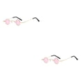 thumbnail image 1 of Sonducket Lentes de CA Gafas de sol de metal Marco Gafas decorativas Gafas Type5 NO5, 1 of 6
