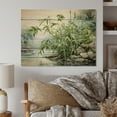 thumbnail image 2 of Designart "Bamboo Serenity China Art painting" China Art Print on Natural Pine Wood, 2 of 5