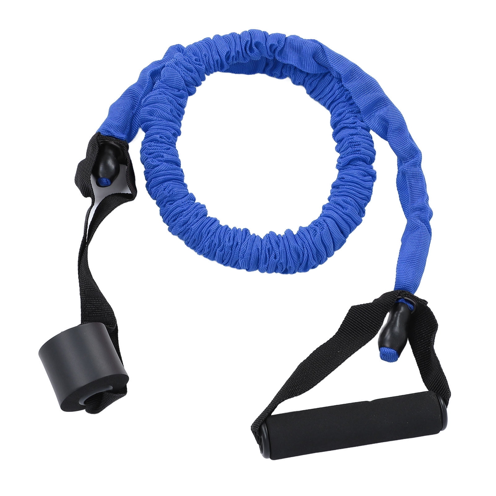 Resistance Tube Band Versatile Exercises, Non Slip Foam Handles, Arm Muscle Training for Home Gym Door Anchor with Oxford Cloth Material