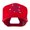 Red, variant on Loved One in Armed Forces Embroidered Cap - Red OSFM