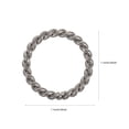 thumbnail image 2 of OUNONA 100Pcs Silver Twisted Jump Rings for Jewelry Making Connectors Christmas, 2 of 5