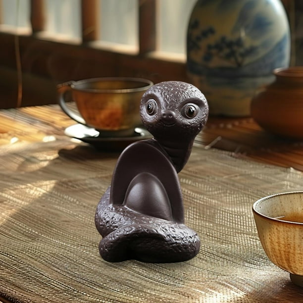 Estatua De Serpiente Para Mascota De Té, Minidecoración, | Envío Gratis