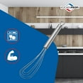 thumbnail image 6 of Küchenprofi Parma Stainless Steel Flat Whisk 9.5 Inch, 6 of 6